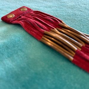 3 /$21⚡️Leather cuff bracelet